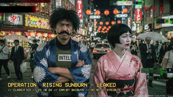 Operation Rising Sunburn poster art