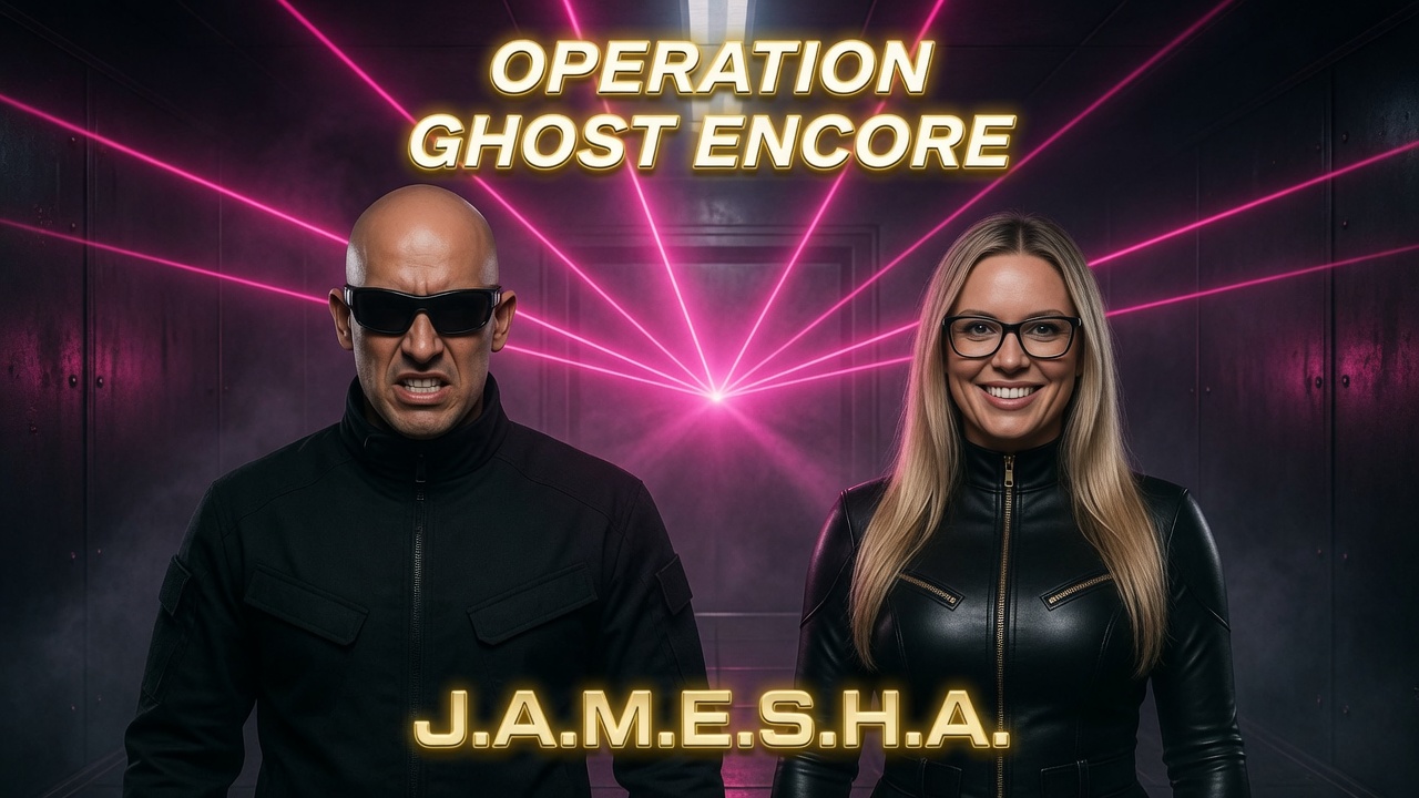 Operation Ghost Encore — Commander and Night Shade under laser beams